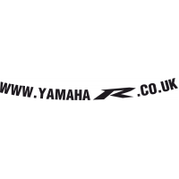 www.YamahaR.co.uk visor decal V1