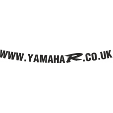 www.YamahaR.co.uk visor decal V2