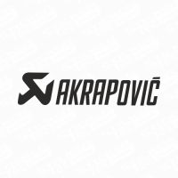 Akrapovic Logo Sticker