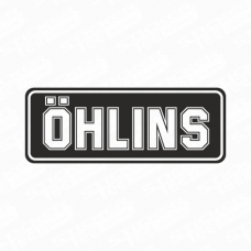 Ohlins Boxed Logo Sticker