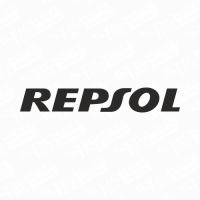 Repsol Text Logo Sticker