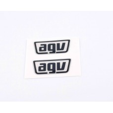 AGV logo domed visor decal